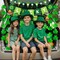 St Patricks Day Decorations, 36Pcs St. Patrick's Day Shamrock Lucky Banner Clover Garlands, Hanging Swirls, Honeycomb Tissue Paper Fans Balls for Home Saint Patrick Party Favor Supplies